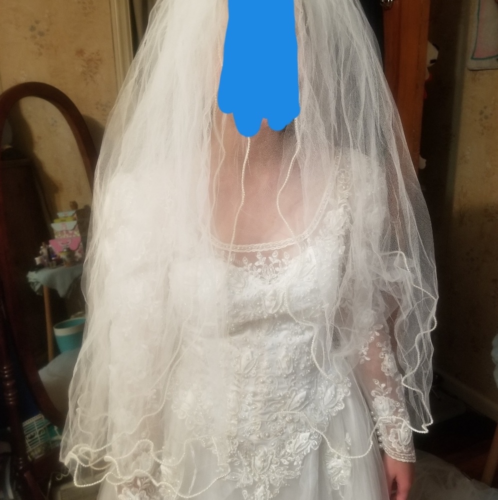 Beautiful wedding dress